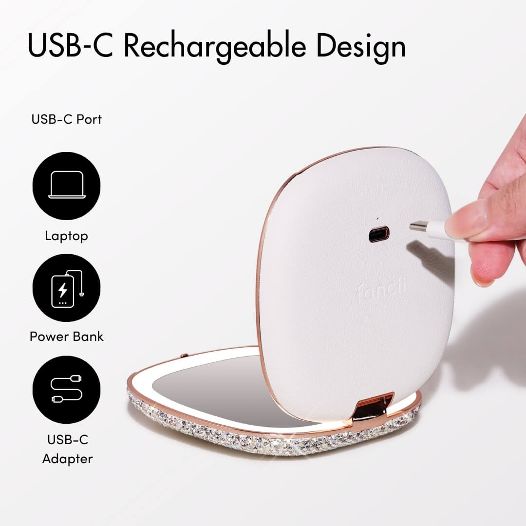 Mila 2 Luxe LED Compact Mirror